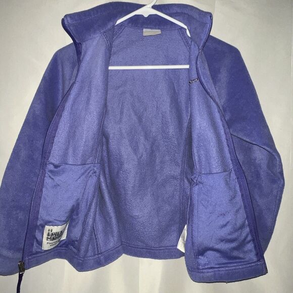 Columbia Purple Fleece Jacket Kids Youth Size Medium (10-12) - Picture 6 of 8